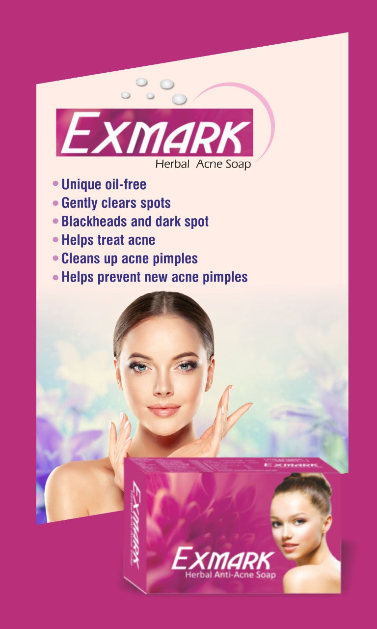 Exmark Soap 5x75gm For Acne and All Skin Problems
