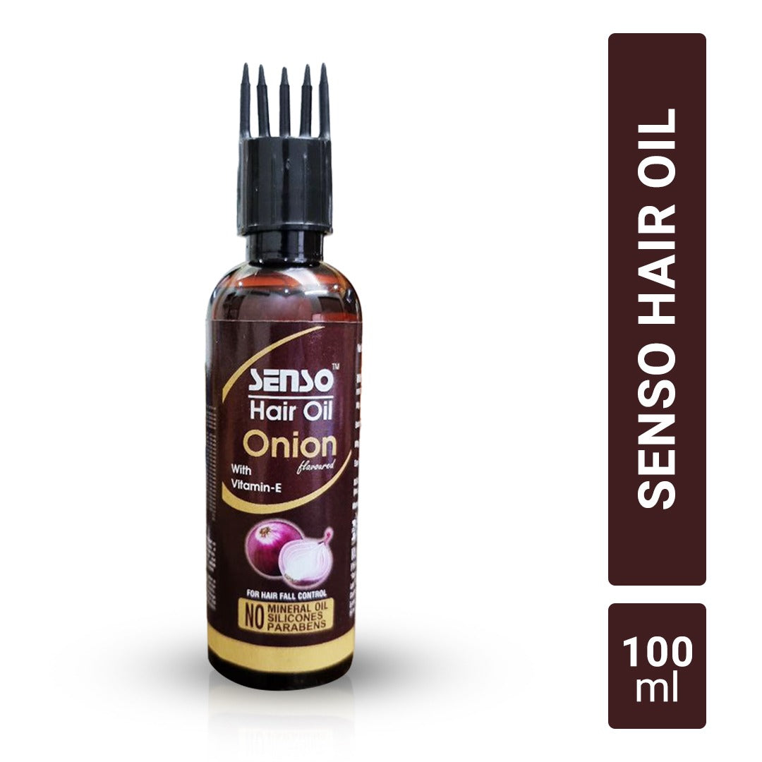 Senso Hairfall Control Oil (Onion Flavour) 2x100ml