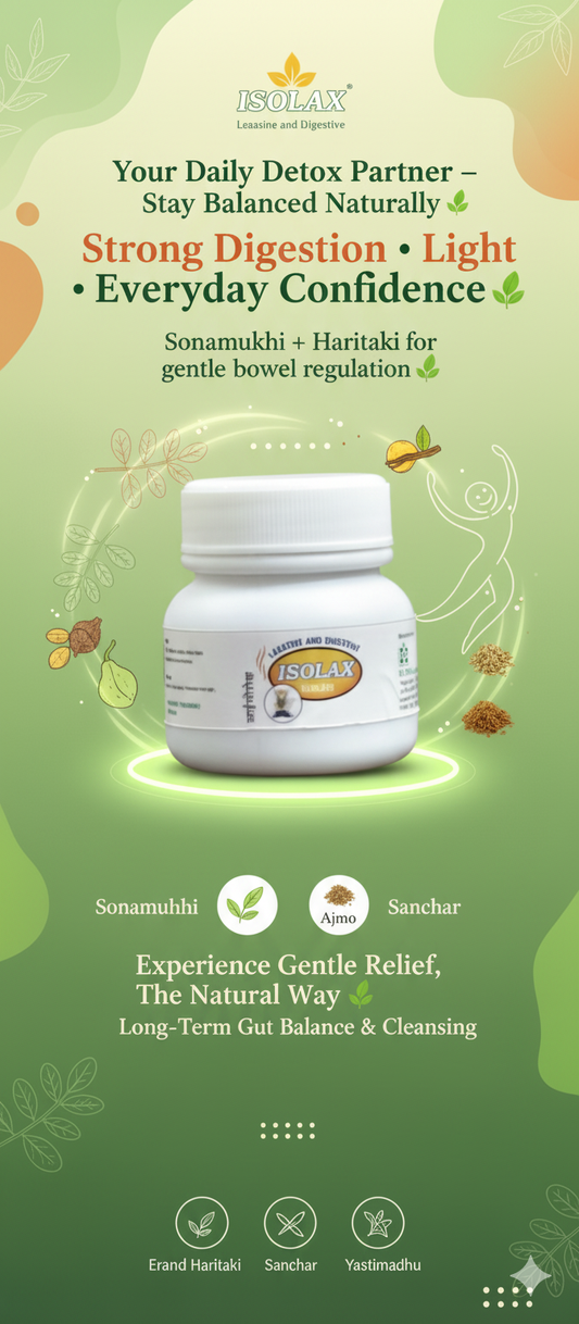 Isolax Tablets. Safe laxative solution. (2 bottles of 30 tabs.)