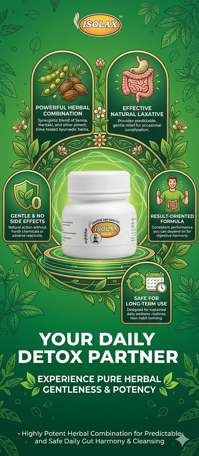 Isolax Tablets. Safe laxative solution. (2 bottles of 30 tabs.)